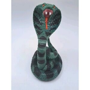 Chap Mei King Cobra Snake Green 3.5" Animal Action Figure Collectible Toy